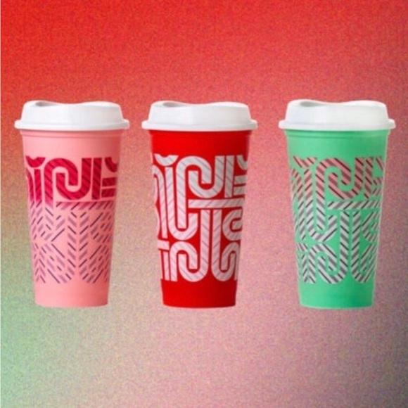 Starbucks Limited Edition Hot Cup Set with 6 cups/lids-New In Box! - Picture 5 of 5